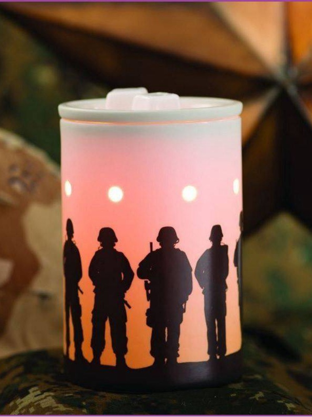 Service and Sacrifice Scentsy Warmer - Brand New